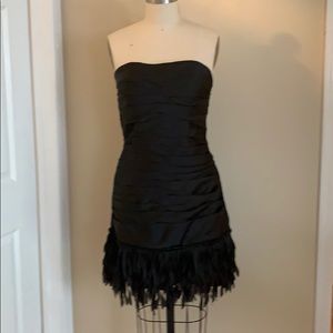 Black cocktail dress
